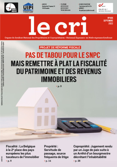 Le CRI n°466 - Septembre 2022