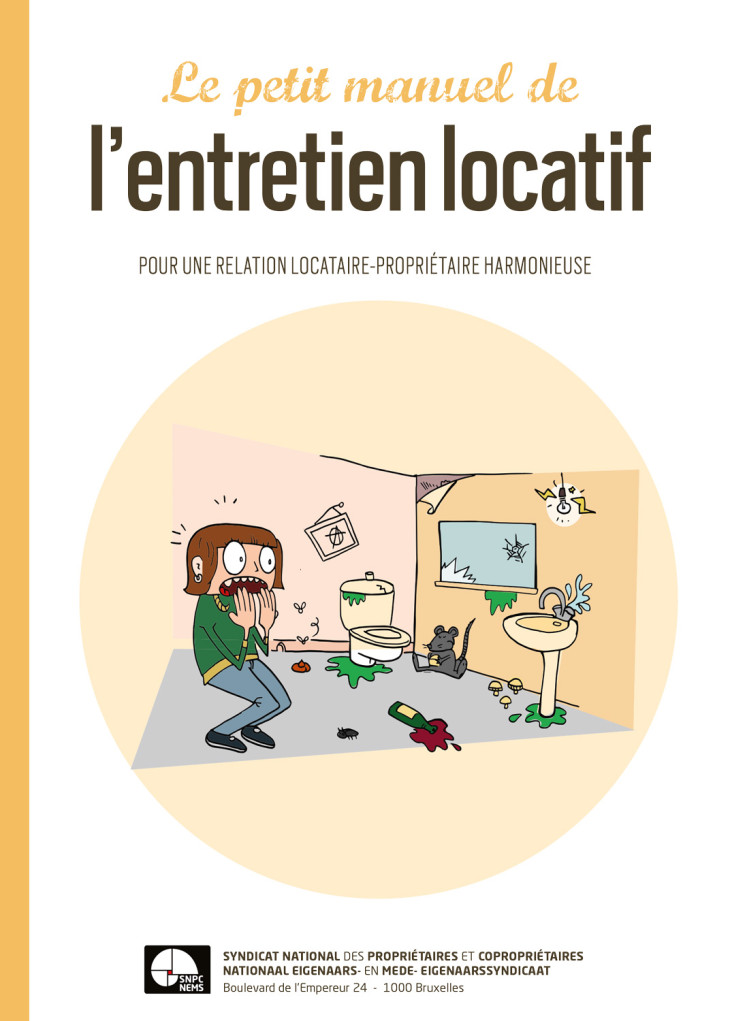 Pack 3 brochures "Entretien et dégâts locatifs"